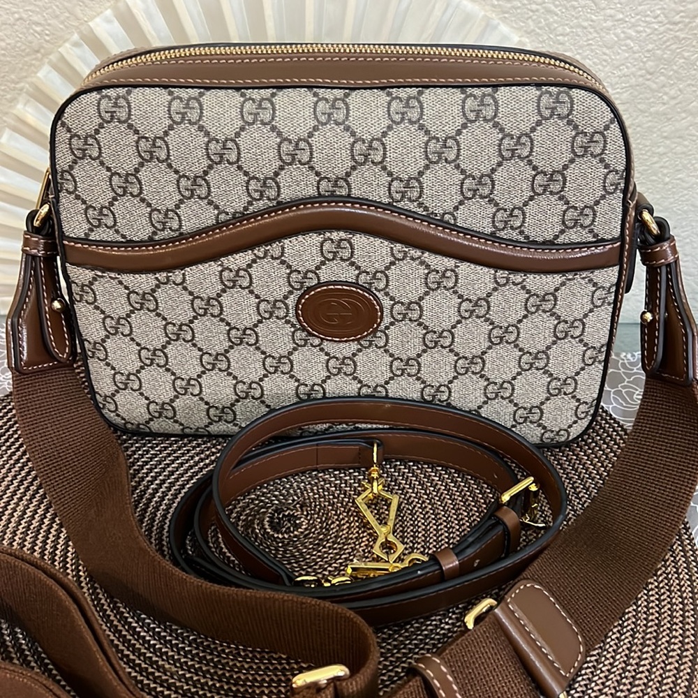 Gucci Messenger Bag with Interlocking G.